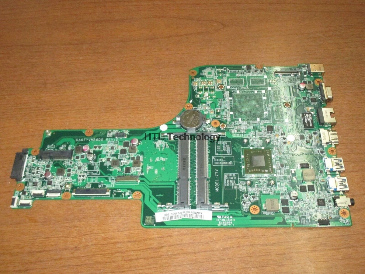 HOLYTIME Материнская плата ноутбука для acer aspire E5-721 DA0ZYVMB6D0 NBMND11001 NB. MND11.001 Quanta A6-6310 cpu DDR3