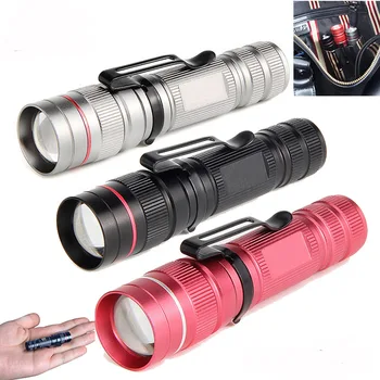 

Zoomable LED Flashlight Waterproof Lantern Torche Q5 1200 Lumens Aluminum Alloy LED Torch Light AA Or 14500 Flashlights