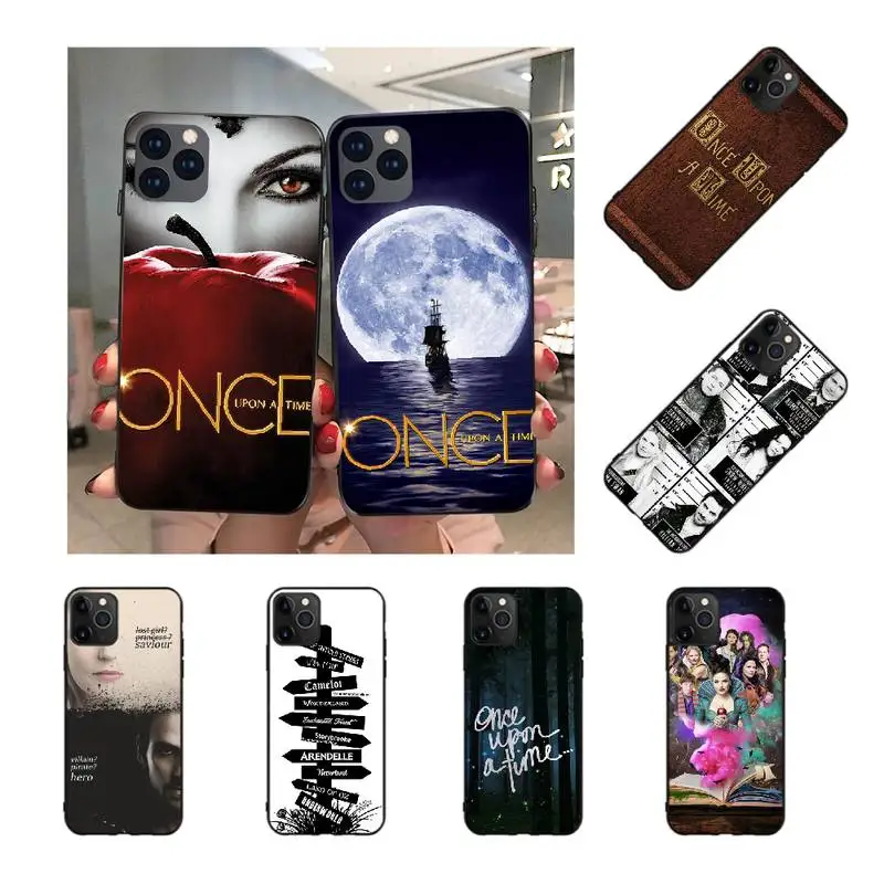 Чехол для телефона NBDRUICAI Once Upon A Time Bling iPhone 11 pro XS MAX 8 7 6 6S Plus X 5S SE XR | Мобильные