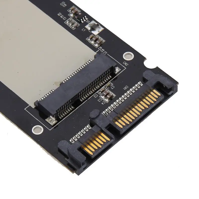 Корпус mSATA SSD до 2," SATA конвертер адаптер Карточка SSD чехол