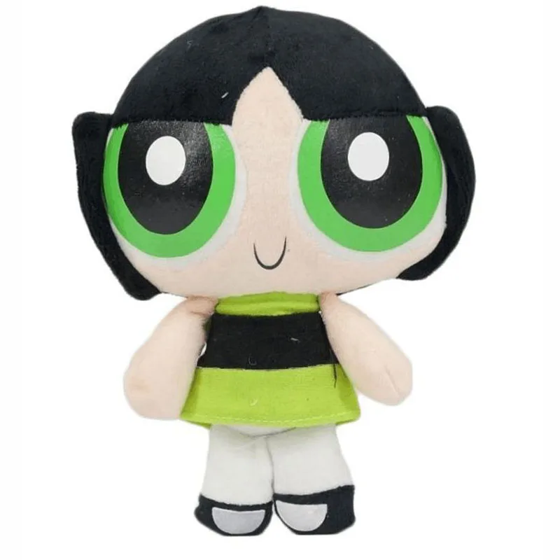25 см милые девочки Powerpuff Мягкие плюшевые игрушки Bubbles Blossom Buttercup blistina Плюшевые рождественские подарки, куклы для детей