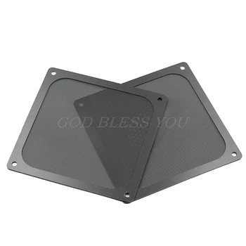 

Magnetic Dust Filter Dustproof Mesh Fan Cover Net Grill Guard with Hole for PC Computer Case Cooling Fan Accessories