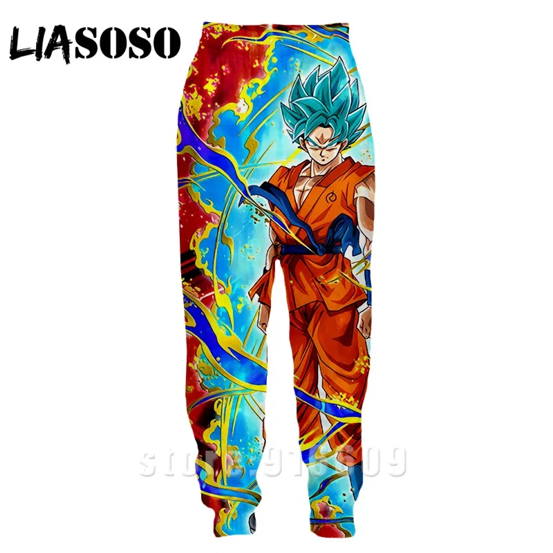 5 3d принт для мужчин и женщин мультфильм Dragon Ball Гоку леггинсы движения полная длина Прохладный пот брюки зимние штаны Аниме повседневные забавные брюки - Цвет: 5