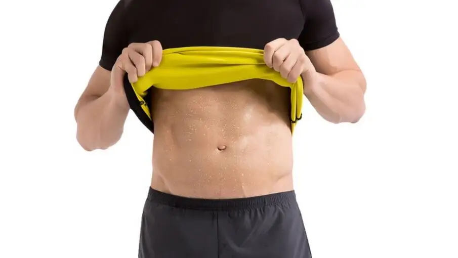 Для Мужчин's Термальность NEW Body Shaper рубашка для коррекции фигуры Для мужчин, рубашки с коротким рукавом Талия Traine tongguo формула похудения Корректирующее белье из неопрена