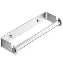 Kitchen Dual Purpose For Drilling And Not Drilling Roll Holder Wall Mounting Paper Roll Holder Storage Organizer