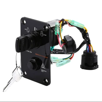

12V Outboard Single Engine Key Switch Panel Part Fit For Yamaha Boat Yacht 704-82570-08-00
