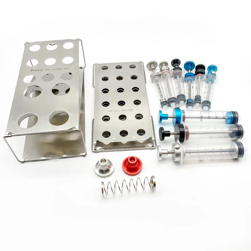 

Liposuction aspirator kit fat harvesting transplantation kit Syringe Display racks syringe base