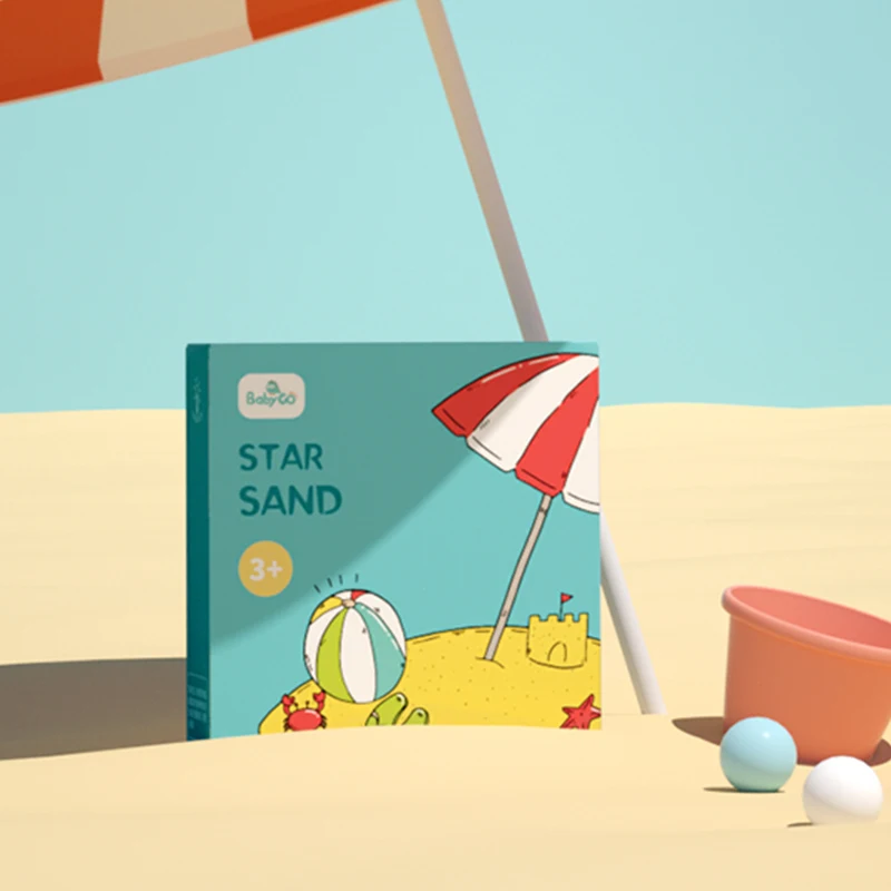 Мягкая силиконовая пляжная игрушка BabyGo для детей, ковш, инструмент, грабли, песочные часы, набор инструментов для игры на открытом воздухе, детская игрушка для ванны - Цвет: Play Sand