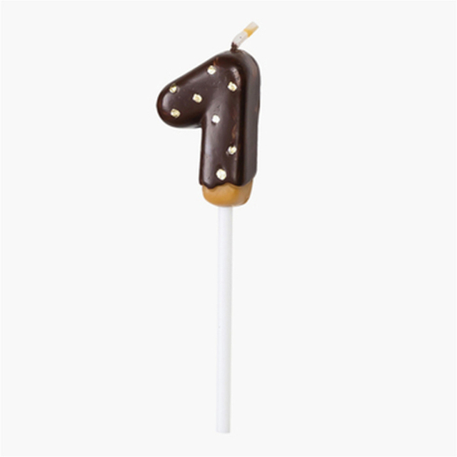 Cake Topper 0-9 Number Cake Decor Hocolate Biscuit Birthday Cupcake Decor Happy Birthday Decor Kids Boy Girl