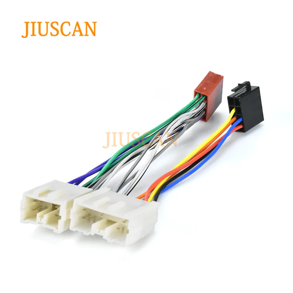 JIUSCAN 12-028 ISO Радио адаптер для/VOLVO 1993+(выберите модели) жгут проводов Разъем Ведущий ткацкий станок Кабельный разъем