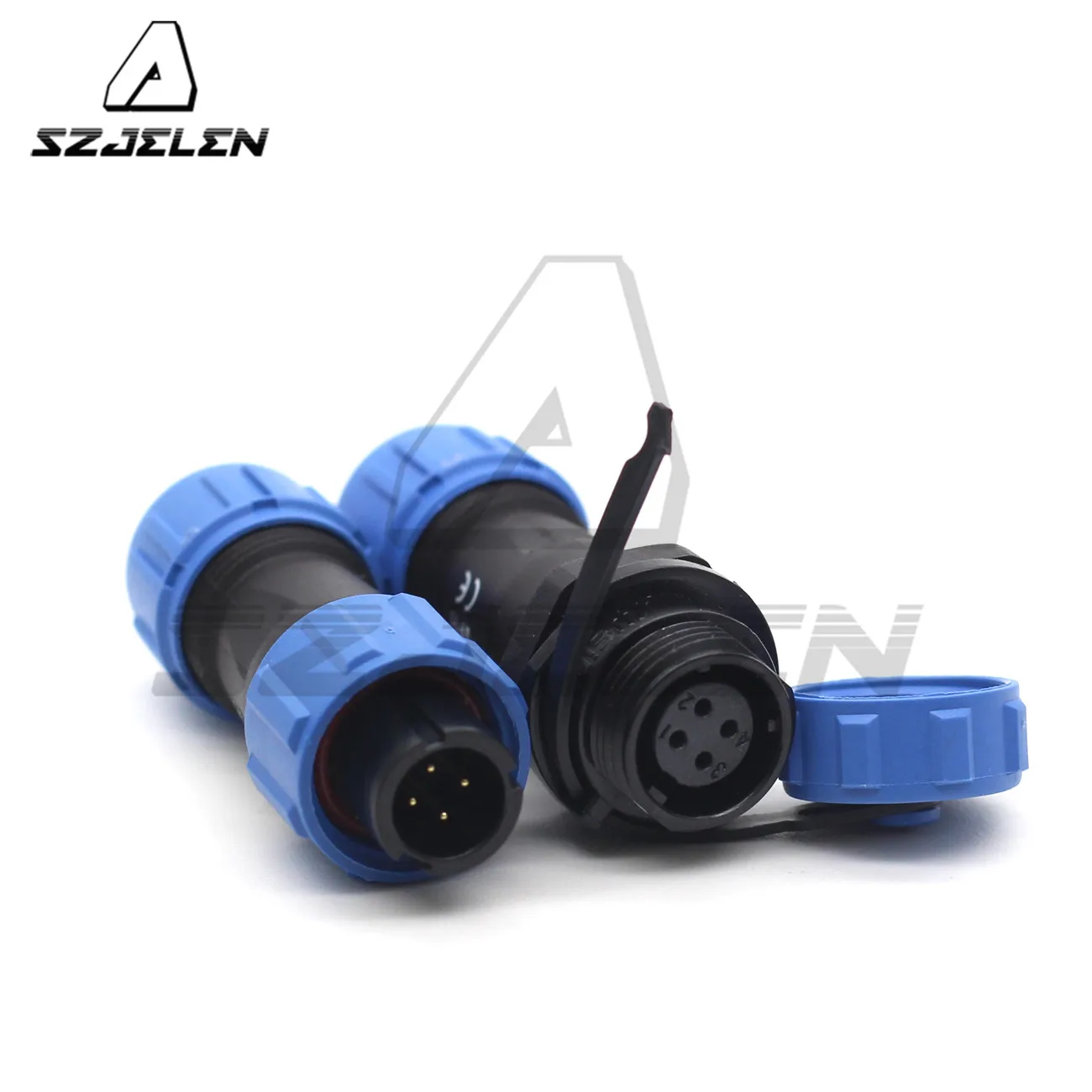 SP11 Type 4-Pin Docking Waterproof Connector Plug &amp Socket Aviation Industrial Equipment Wire Male and Female IP67 | Обустройство