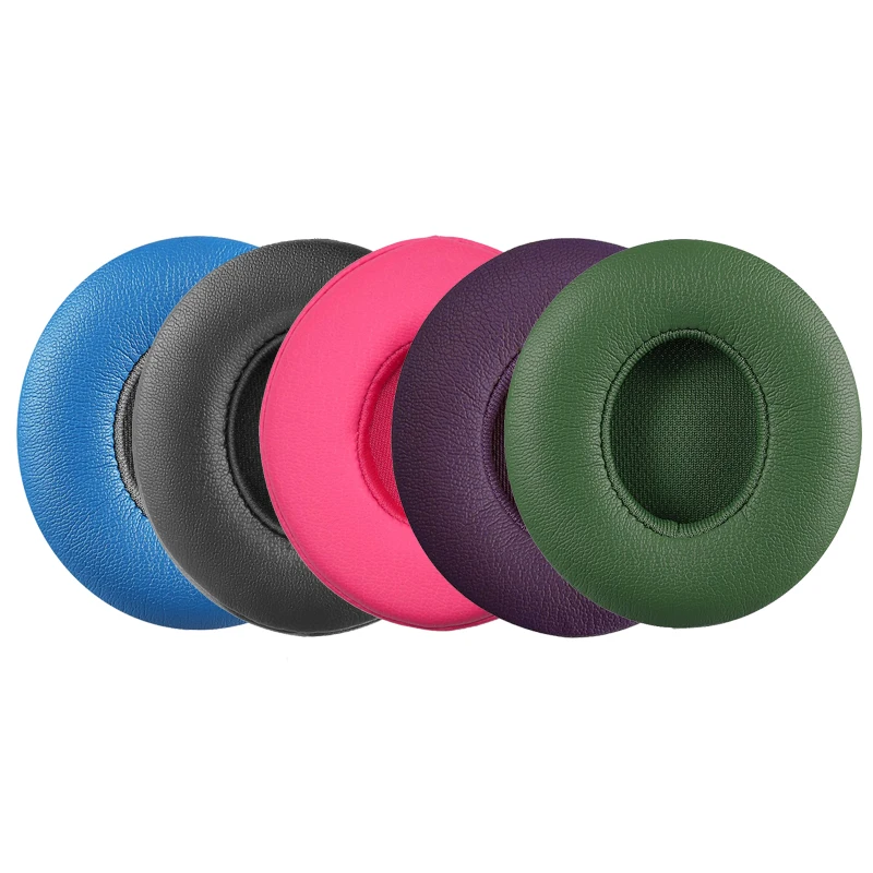 

1pair Wired Replacement Ear Pads Cushion Soft Sponge for Beats By Dre Solo 2 Solo 3 Headphone Accessories Earpads