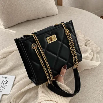 

Popular Mini Bag Women's 2020 New Style Women's Versatile Messenger Bag Hot Rhombus Chain Bag Fashion Small Square Bag