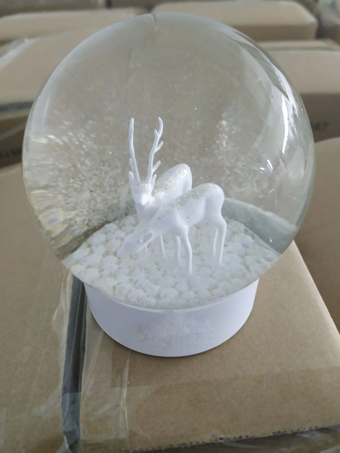 Tiffany & Co. Snow Globe Dome Merry-go-round V.I.P Limited Music Box