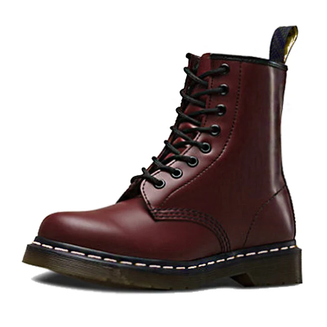 $US $33.50 Vastwave Couple Doc British Vintage Classic Unisex Women Leather Boots Martens Shoes Woman Lover An