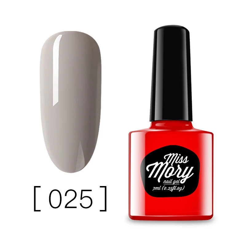 DXHP-25 Miss Mory Цветной Гель-лак для ногтей, 96 цветов, маникюрный завод, новые продукты, 7 мл Лак для ногтей, Led& UV, замачиваемый Цветной Гель-лак - Цвет: DXHP-25