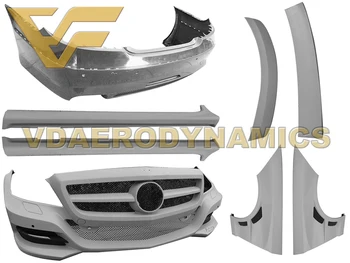 

Suitable For 11-17 Benz W218 CLS Class C218 CLS250 CLS350 CLS500 CLS63 VAD-V Full Body Kit Front Rear Bumper Fender Side Skirts