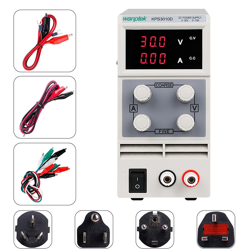 

Laboratory power supply 30v 10a adjustable switching power supply for phone voltage and current regulator 110V 220V 3010d
