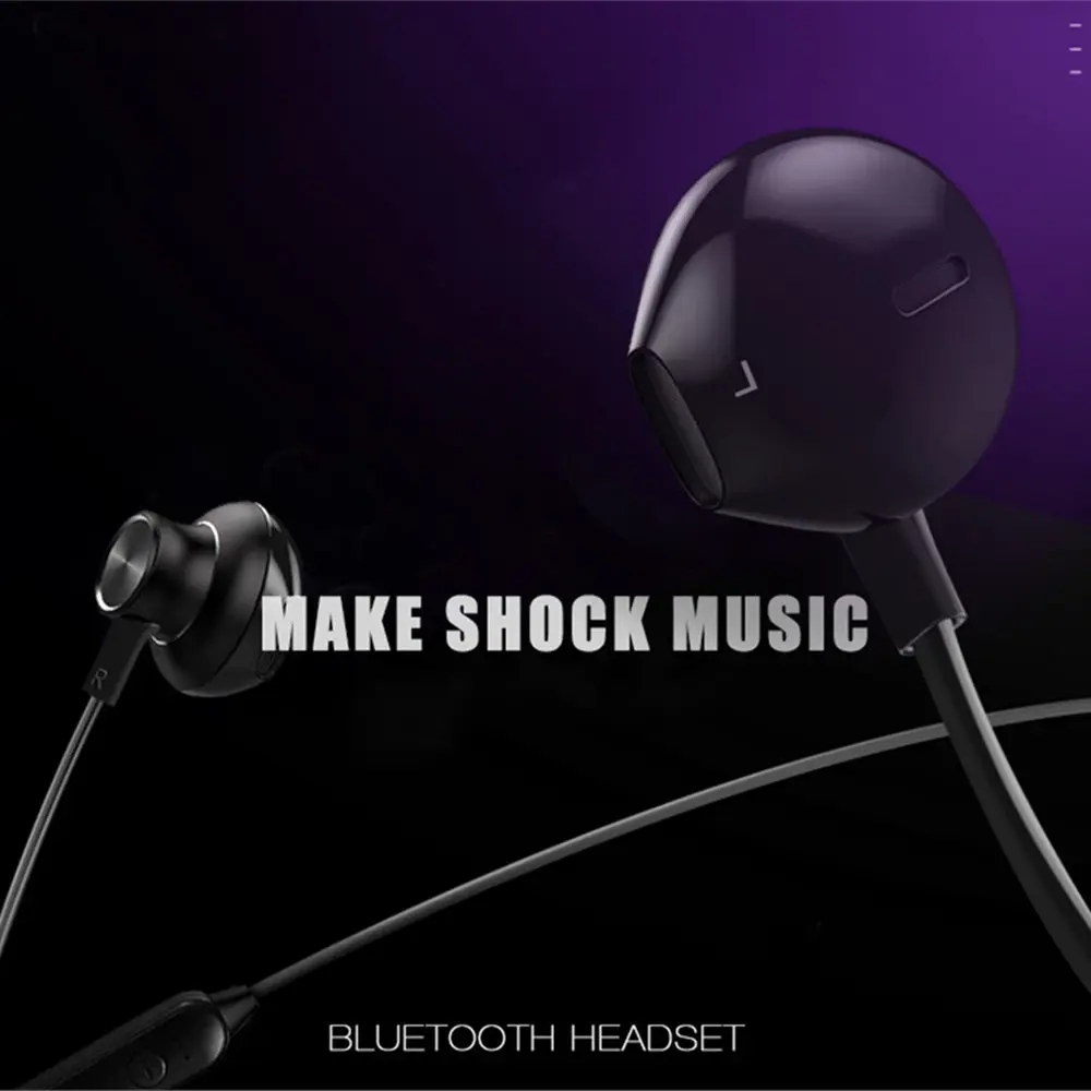HYASIA Bluetooth 5 0 Earphone Wireless Earphone Sport Support TF Stereo Earbuds Magnet Bluetooth Earphone with Mic for Phone