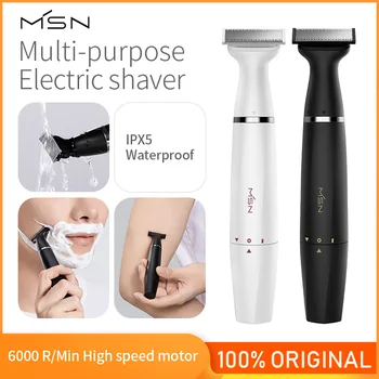 

MSN T3 Multi-purpose Electric Hair Shaver Razor Blade Dry & Wet Body Leg Armpit Hair Eyebrow Styling Trimmer