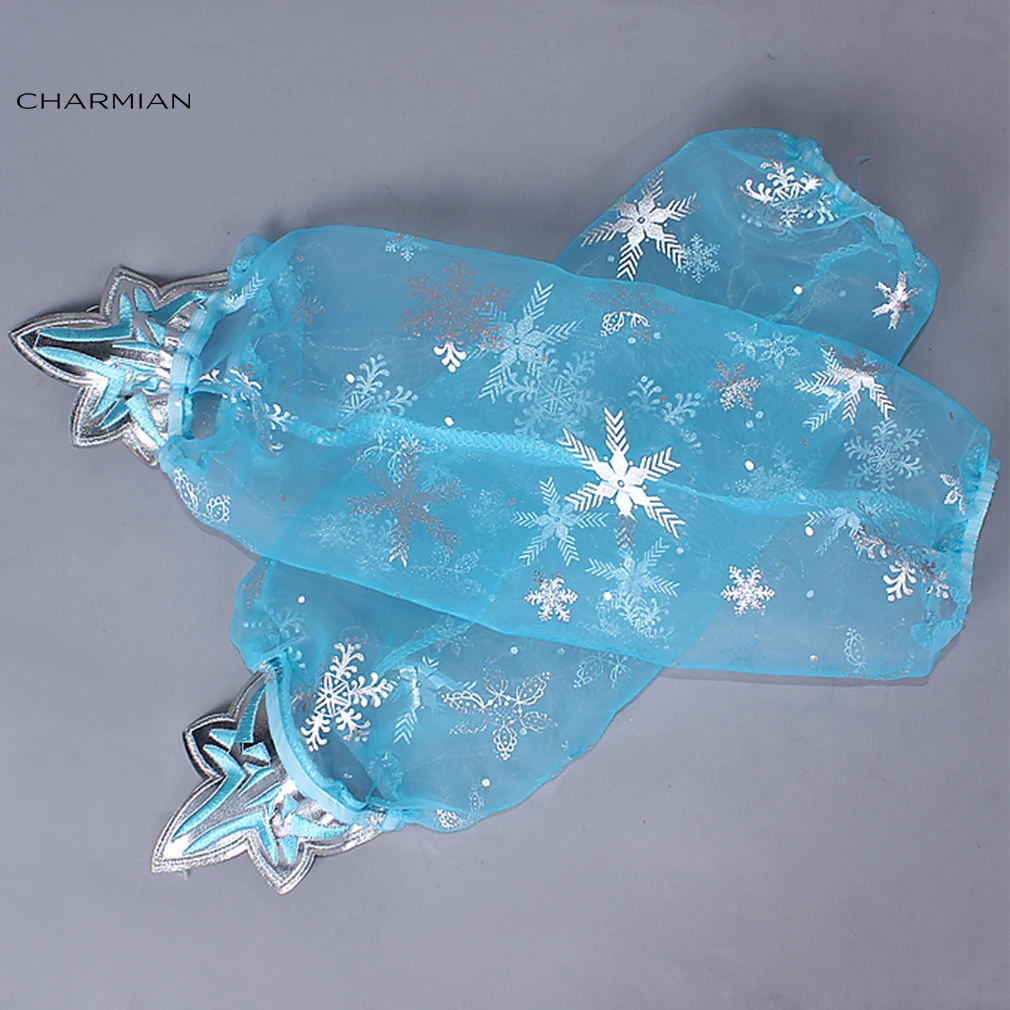 Charmian Фея синяя накидка принцессы костюм для девочек