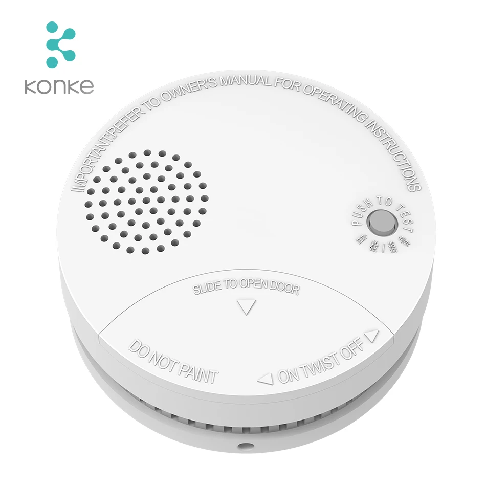 Smoke Detector ZigBee 3,0 Умный домашний комплект, датчик человеческого тела, датчик температуры движения, влажности, двери, окна, детектор дыма газа для xiaomi - Цвет: Smoke Detector