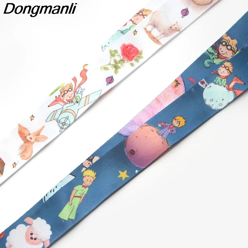 PC172 20 шт./лот Le Petit Prince Талреп Бейдж ID Lanyards/веревка для мобильного телефона/брелок для ключей аксессуары для шеи