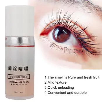 

Eyelash Glue Remover Odorless Non-Irritating False Eyelashes Adhesive Graft Removal Gel for Eyelash
