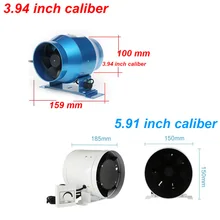 220 В 18-40 Вт вытяжка Регулируемый контроль скорости вытяжной вентилятор для вентиляции воздушного потока, повышающий садовый фермерский оконный вентилятор Настенный Вентилятор