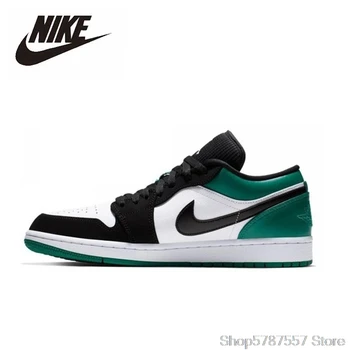 

Nike Air Jordan 1 Low Basketball Shoes Men's Basketball Sneakers Unisex Women Breathable Outdoor 553558-113