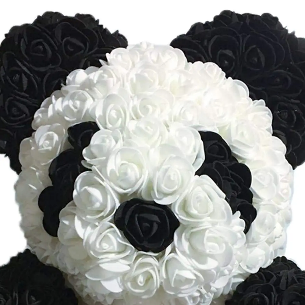 

Girlfriend New Year Wedding Birthday Gift Doll Party Decor Romantic Artificial Flower PE Foam Valentines Day Festival Rose Bear