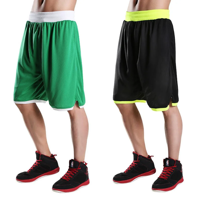 

Double Layer Basketball Shorts Sports Running Shorts Loose-Fit Summer Large Size Fitness Training Shorts