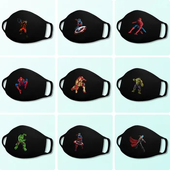 

Disney Marvel Kid Mask Cotton Mouth Mask Cartoon Fashion Mask Anti Dust Mascara De Boca Children Spiderman Washable Masks