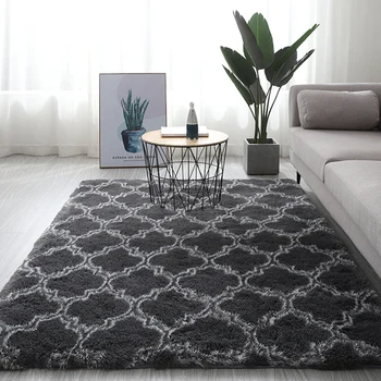

Modern Carpet Mat Violet White Pink Gray 15 Colors Living Room/bedroom Non-slip Soft Carpet 140cm*200cm Carpet