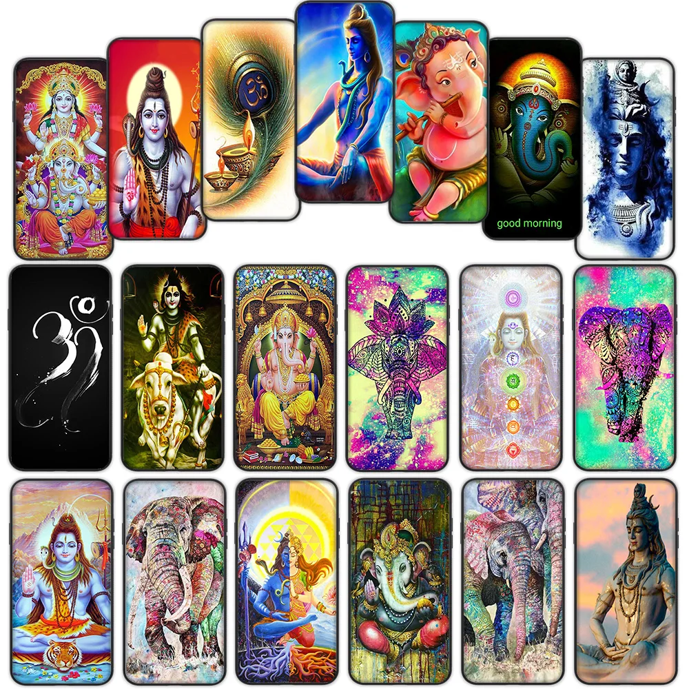 Мягкий чехол Ganesha Lord Shiva Elephant для Xiaomi Mi Note 10 Ultra A1 A2 Lite A3 Pro Max Pocophone F1 | Мобильные