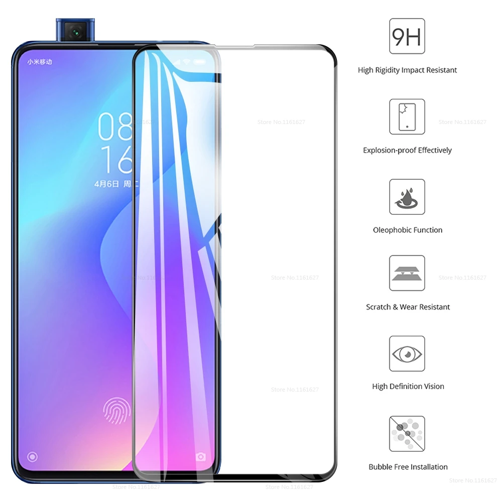 

Full Cover Protective Glass For Xiaomi Mi A3 9 Lite cc9 cc9e Mi 9t Pro 9 SE Mi9 T Mi9T 9 Pro 5G Screen Protector Tempered Glass