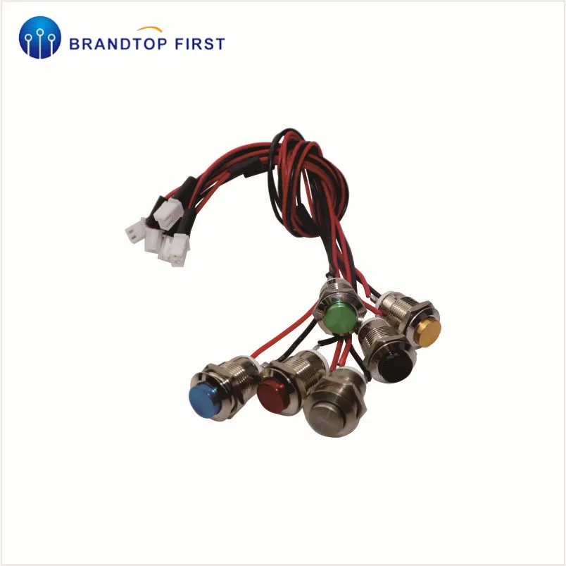 12MM-彩色金属头