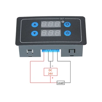 

New DC5V Delay Relay Module Digital Timer Relay Board Dual Time Display Adjustable Timing Relay Swich Support Time Cycle