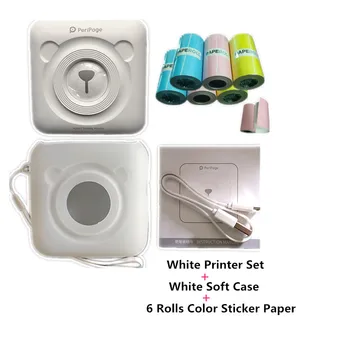 

GOOJPRT Wireless Portable Pocket Sticker Label Printer Thermal Photo Printer Mobile Home Office Instant Printer Adhesivo Papeles