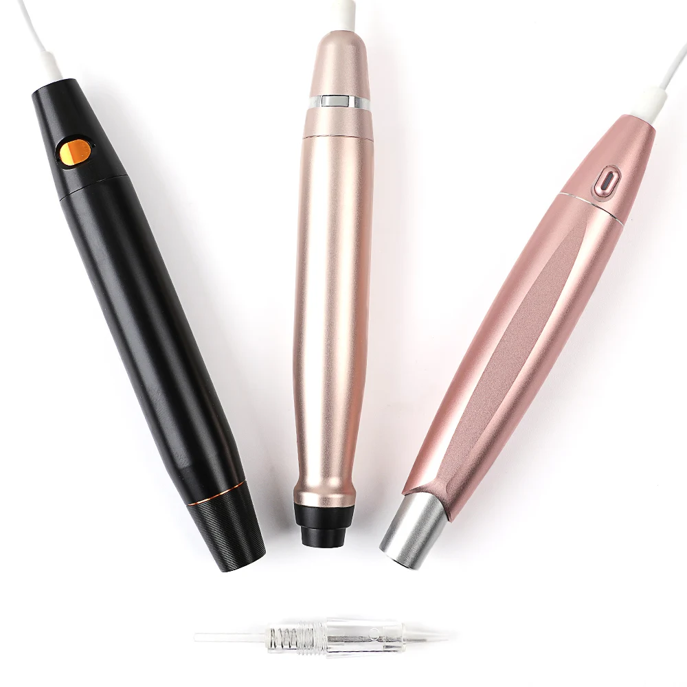 

Charme Princesse Rotary Permanent Makeup Pen Professional Tattoo Machine for Eyebrow and Eyeliner Lip With Plug Cartridge Needle