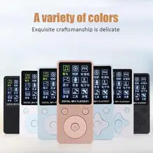 Мини MP3 плеер портативный для студентов с Bluetooth динамик поддержка 32G Wlakman радио FM Запись для высокого качества звука для Phoen