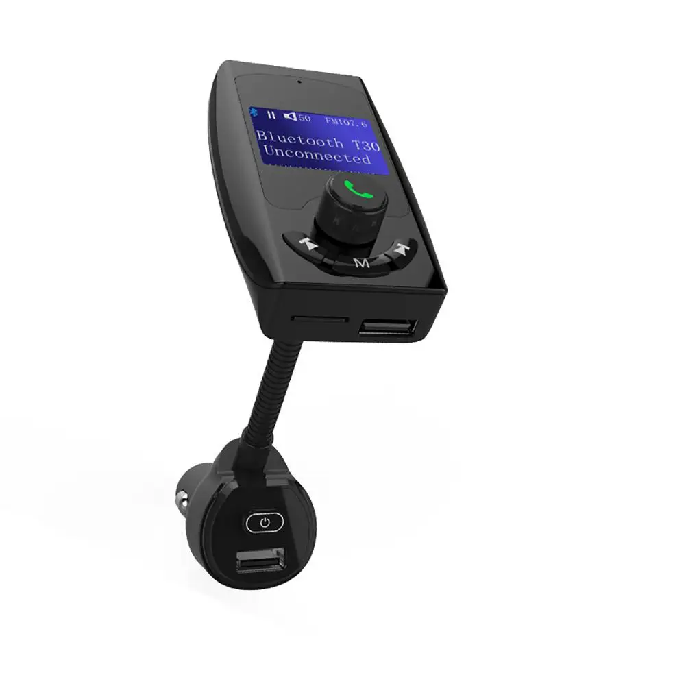 Dragonpad 1,3 дюймов USB Автомобильное Bluetooth Hands-free умное зарядное устройство MP3-плеер Автомобильное зарядное устройство Автомобильная электроника