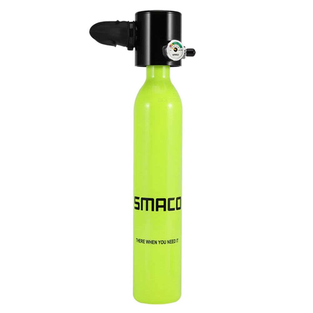 

Oxygen Tank Set Practical Portable Underwater Diving Scuba Adapter Cylinder Respirator Breath Equipment Aluminium Alloy Outdoor