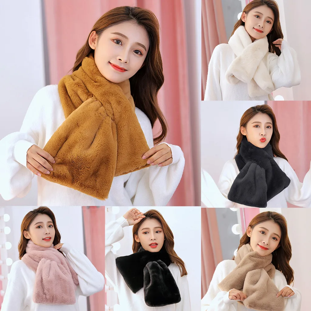Шарф 2020 Новое поступление Модный женский теплый удобный плюшевый Зимний
