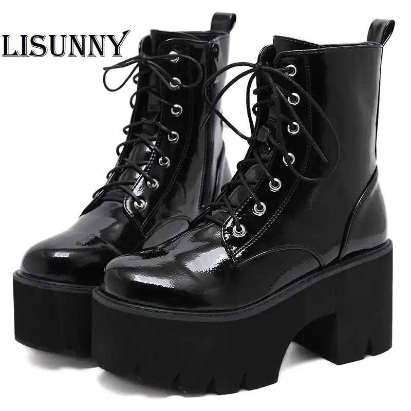 Botas Plataforma Charol Deals, 57% OFF | www.autoescolaurgell.com