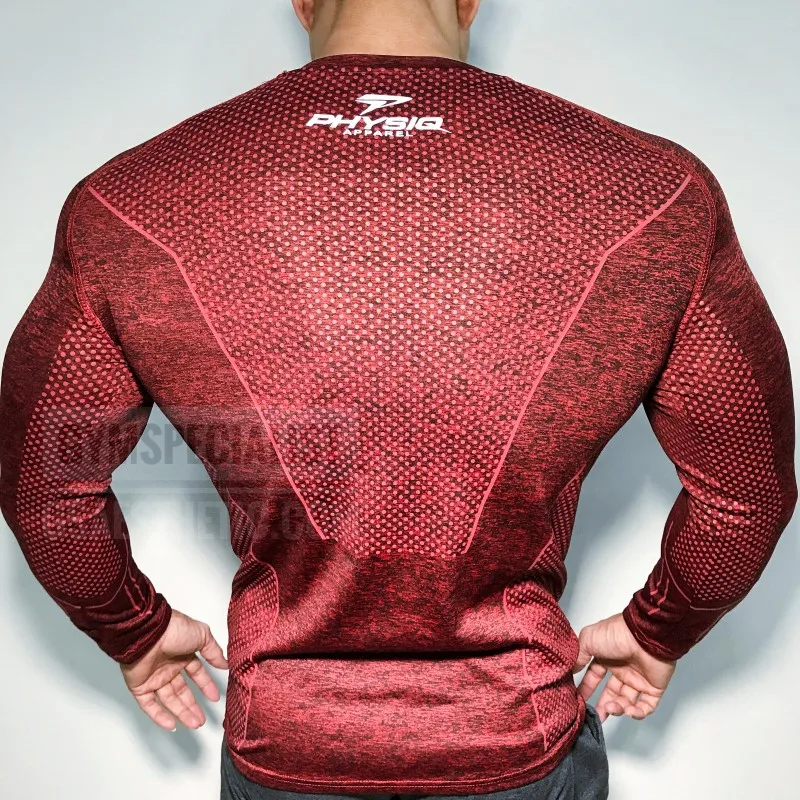 Hot 3D Printing Superhero Superman/Batman Men Long Sleeve T Shirt G ym Compression Tights Tops Fitness T-shirt