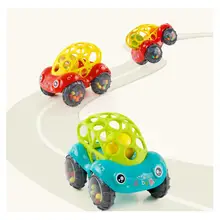 Детские мягкие руки захватывающие отверстия колокольчик кольцо автомобиль милый прорезыватель погремушка игрушки для детей игрушки для малышей 13 24 месяцев игрушки для детей