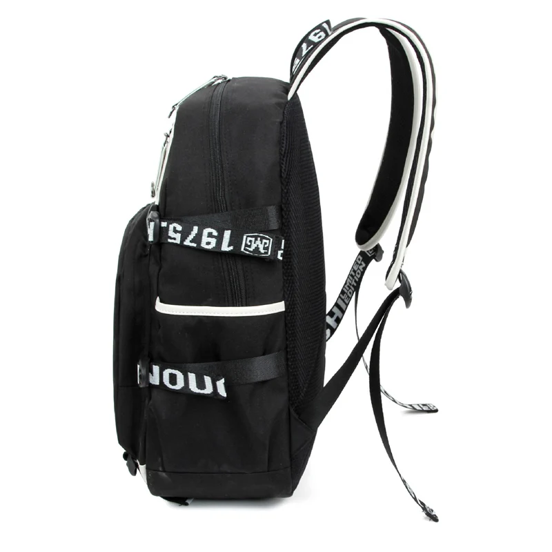 Светящийся рюкзак с принтом mochila mujer для детей и девочек, USB школьные сумки для мальчиков, водонепроницаемый большой рюкзак для подростков