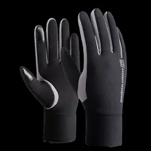 Мужские женские лыжные перчатки зимние теплые лыжные перчатки для спорта на открытом воздухе с сенсорным экраном водонепроницаемые противоскользящие перчатки