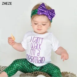 2021 NEW Glitter Mermaid Headband For Girls Summer 5''Sequins Hair Bow Hairband Kids Prom Party Headwear DIY Hair Accessories
